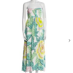 Mara Hoffman Flora Stone Midi Length Dress | Small